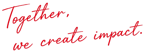 Together, we create impact.